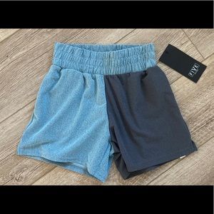 Five Dancewear Five the label fame airbrush short NWT reef blue grey